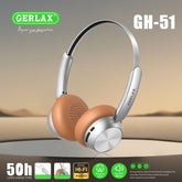 Gerlax High Quality ANC Wireless Headphones 50 Hours Play Time - Headphone Lightweight - Headphones Wireless