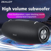 Zealot S67 60W Speaker Wireless Portable Outdoor High Power Soundbox Stereo Waterproof Subwoofer Shocking Heavy Bass Support EQ Mode
