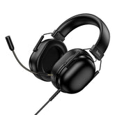 Hoco W113 Dynamic Gaming Headphones | 7.1 Surround Sound | 50mm Drivers | USB Connection | Gaming Headset | Head Phones for Call and Meeting