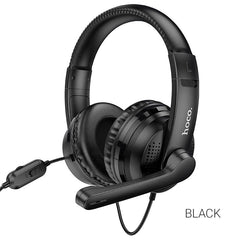 Hoco W103 Magic Tour Wired Gaming Headset with Mic - Gaming Headphone Crystal Clear Sound - Gaming headphones - Headphones - Head phones