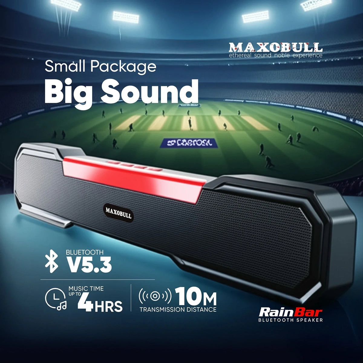 10W High Quality Sound Bar Speaker - High Bass woofer Speaker Sound bar - TWS Connectivety Sound System