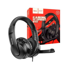Hoco W103 Magic Tour Wired Gaming Headset with Mic - Gaming Headphone Crystal Clear Sound - Gaming headphones - Headphones - Head phones