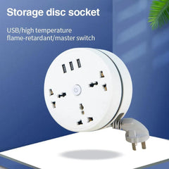 Universal Power Socket Extension Socket - Extension Board - Electric Extension Board - Multi Switches Port Board with Fast Usb Ports