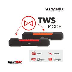 10W High Quality Sound Bar Speaker - High Bass woofer Speaker Sound bar - TWS Connectivety Sound System