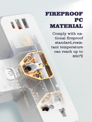 Ldnio SC2311 20W 3-Port USB Charger Extension - Power Extension - Fast Charging Socket Extension