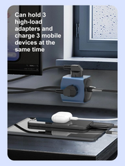 Ldnio SC3319 65W Fast Charging Desktop Charging Station-EU Plug / Fast Charging Extension Plug