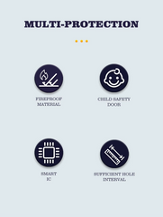 Ldnio SC2311 20W 3-Port USB Charger Extension - Power Extension - Fast Charging Socket Extension