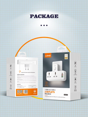 Ldnio SC2311 20W 3-Port USB Charger Extension - Power Extension - Fast Charging Socket Extension